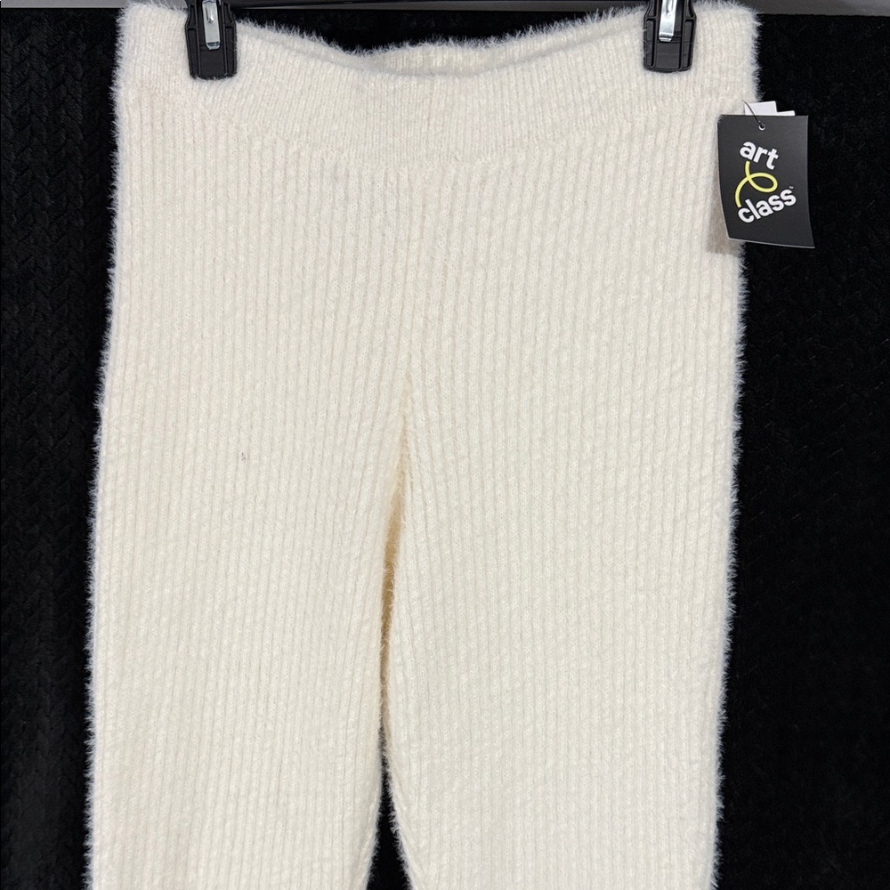 Art Class Girls Ivory Textured Soft Bellbottom XXL (18)